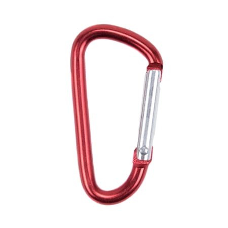 Paracord Planet 40 mm Durable Aluminum Mini Carabiner Clip Keychain with a Spring Loaded Gate - Available in Assorted Colors & Pack Sizes - Hiking, Traveling, at Home, In the RV, Fishing, etc