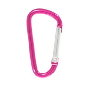 Paracord Planet 40 mm Durable Aluminum Mini Carabiner Clip Keychain with a Spring Loaded Gate - Available in Assorted Colors & Pack Sizes - Hiking, Traveling, at Home, In the RV, Fishing, etc