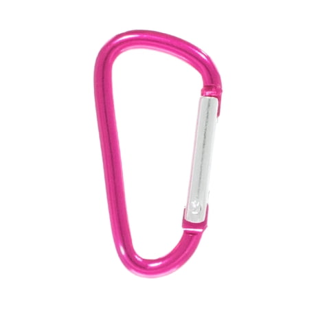 Paracord Planet 40 mm Durable Aluminum Mini Carabiner Clip Keychain with a Spring Loaded Gate - Available in Assorted Colors & Pack Sizes - Hiking, Traveling, at Home, In the RV, Fishing, etc