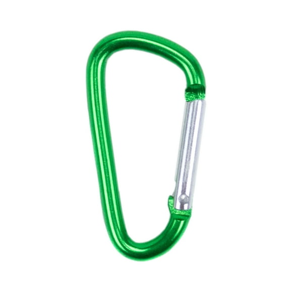 Paracord Planet 40 mm Durable Aluminum Mini Carabiner Clip Keychain with a Spring Loaded Gate - Available in Assorted Colors & Pack Sizes - Hiking, Traveling, at Home, In the RV, Fishing, etc