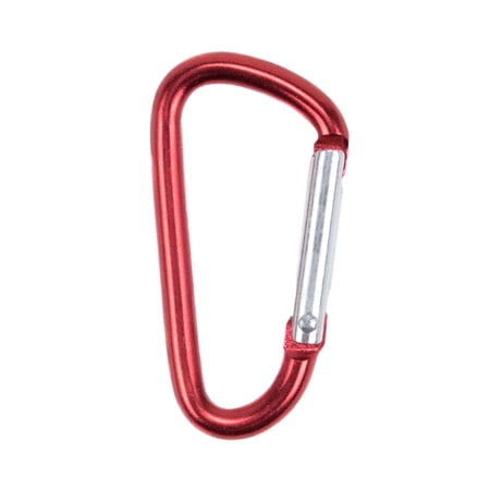 Paracord Planet 40 mm Durable Aluminum Mini Carabiner Clip Keychain with a Spring Loaded Gate - Available in Assorted Colors & Pack Sizes - Hiking, Traveling, at Home, In the RV, Fishing, etc