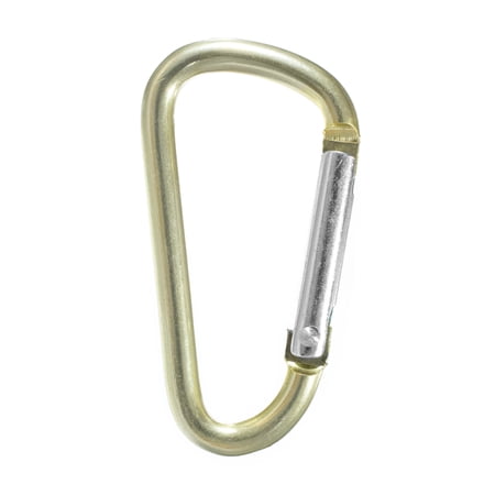 Paracord Planet 40 mm Durable Aluminum Mini Carabiner Clip Keychain with a Spring Loaded Gate - Available in Assorted Colors & Pack Sizes - Hiking, Traveling, at Home, In the RV, Fishing, etc