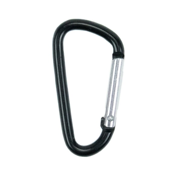 Paracord Planet 40 mm Durable Aluminum Mini Carabiner Clip Keychain with a Spring Loaded Gate - Available in Assorted Colors & Pack Sizes - Hiking, Traveling, at Home, In the RV, Fishing, etc