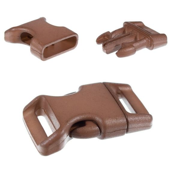 Paracord Planet 5/8 Inch Side Release Buckles in Many Colors & Pack Sizes for Bracelets, Lanyards, Pet Collars, and More