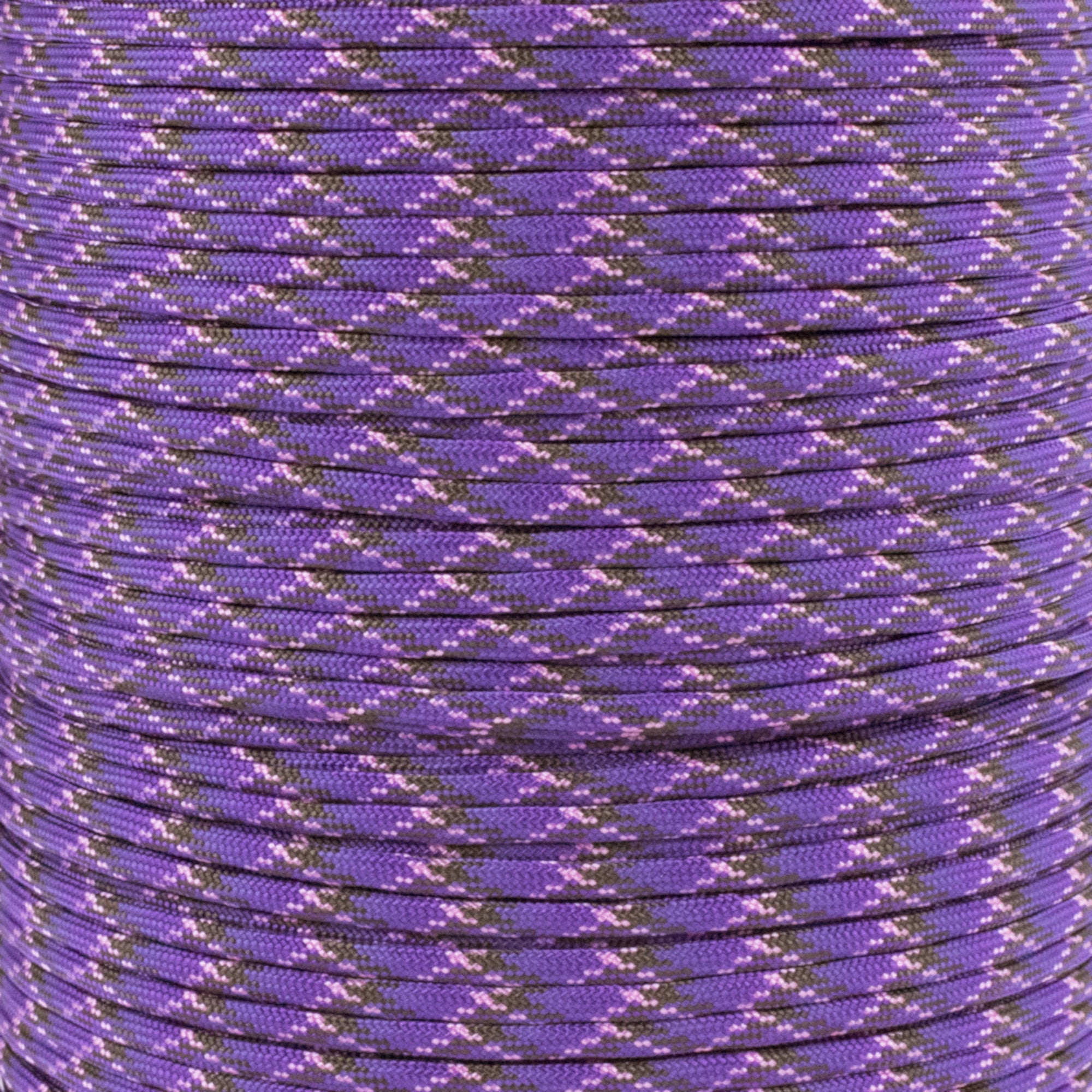 West Coast Paracord Paracord Planet Colorful Rainbow Cord Tie Dye Style Type III 7 Strand 550 Paracord – Available in 10, 25, 50, 100, 250, and 500 Ft
