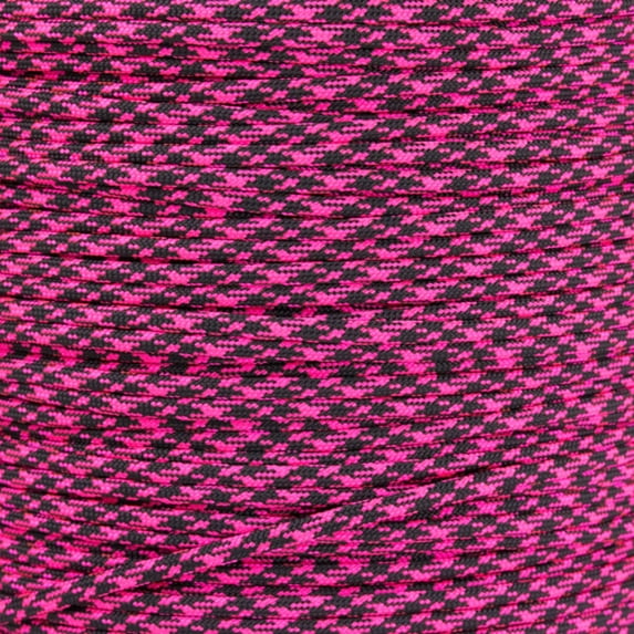 Paracord Planet 50' and 100' Hanks of Parachute 550 Cord Type III 7 Strand Paracord in Hot Color Dominant Color Patterns