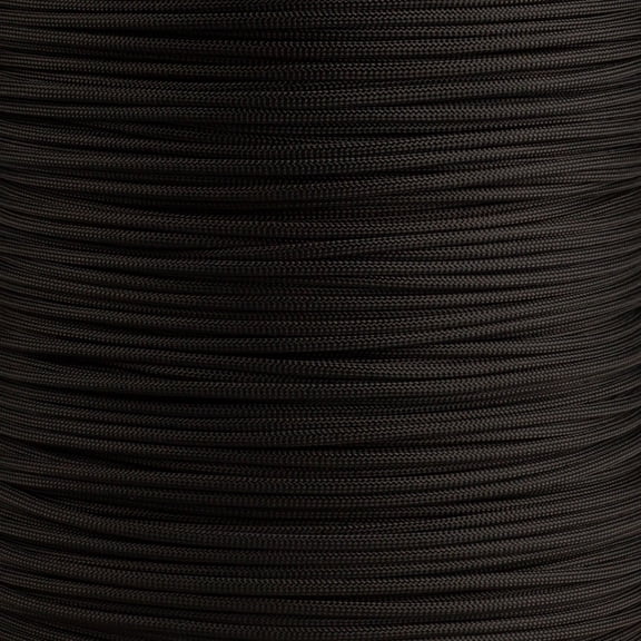 Paracord Planet 550 Camping Collection – Type III Paracord for Outdoor Enthusiasts - Black 25 Feet