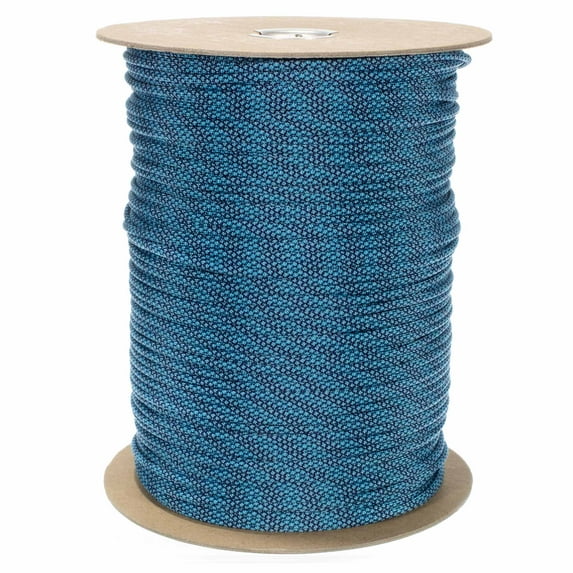 Paracord Planet 550 LB Type III 7 Strand 4mm Tactical Cord with Choices of 10, 20, 25, 50, 100, 250 & 1000 Foot Spools