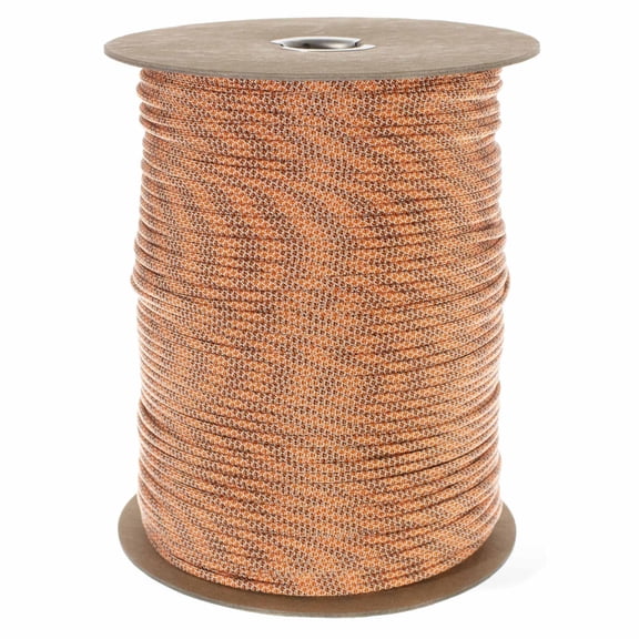 Paracord Planet 550 LB Type III 7 Strand 4mm Tactical Cord with Choices of 10, 20, 25, 50, 100, 250 & 1000 Foot Spools