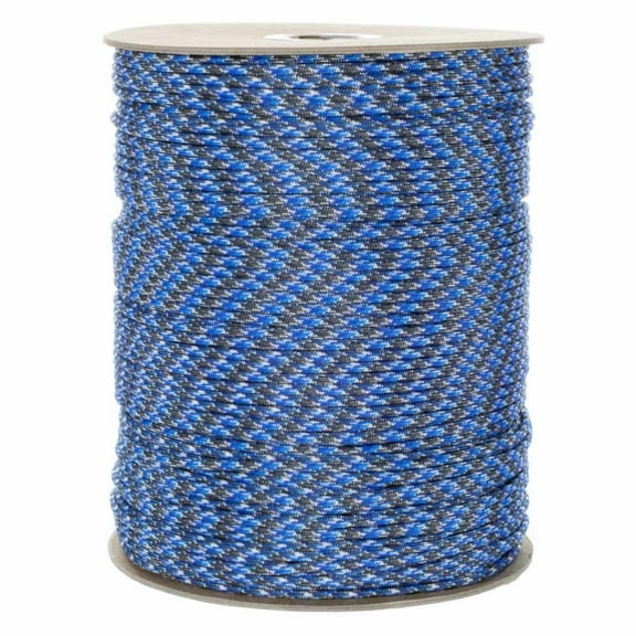 Paracord Planet 550 LB Type III 7 Strand 4mm Tactical Cord with Choices of 10, 20, 25, 50, 100, 250 & 1000 Foot Spools