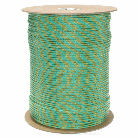 Paracord Planet 550 LB Type III 7 Strand 4mm Tactical Cord with Choices of 10, 20, 25, 50, 100, 250 & 1000 Foot Spools