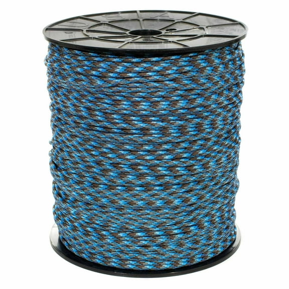 Paracord Planet 550 LB Type III 7 Strand 4mm Tactical Cord with Choices of 10, 20, 25, 50, 100, 250 & 1000 Foot Spools