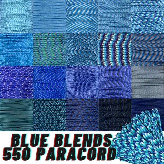 Paracord Planet | 550 Paracord 10 FT (Hank) Various Colors – Type III 550 LB Test Parachute Cord