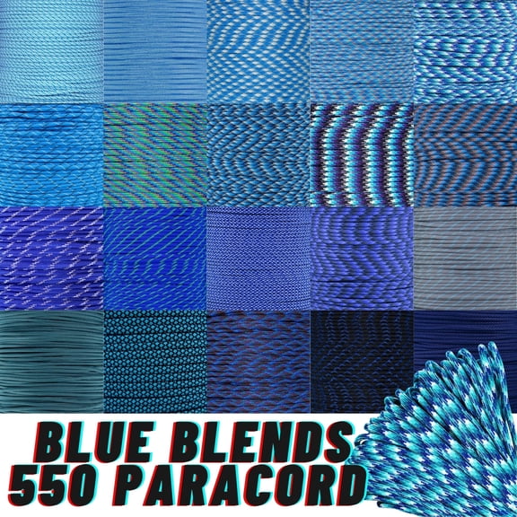Paracord Planet | 550 Paracord 10 FT (Hank) Various Colors – Type III 550 LB Test Parachute Cord