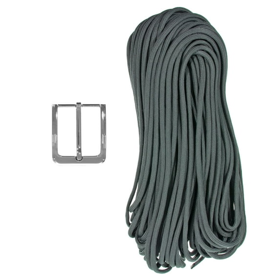 Paracord Planet 550 Paracord Belt Kit for 44 Inch Waist - Metal Buckle with Many Paracord Color Options