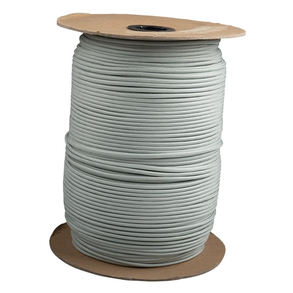 Paracord Planet 550 Paracord ParaGLOW - Silver - 100 Feet