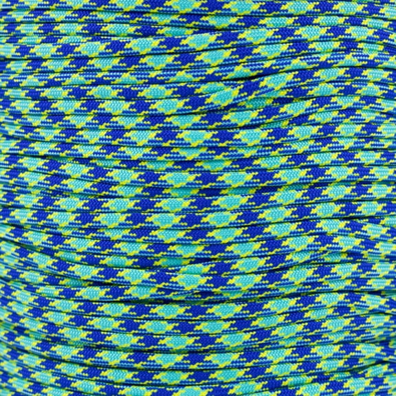 Paracord Planet 550 Paracord Type III 7 Strand 4mm Outdoor Tactical Cord - Length Options from 10 to 1000 Feet in Hanks or Spools