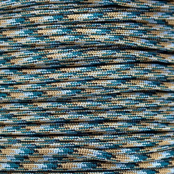 Paracord Planet 550 Paracord Type III 7 Strand 4mm Outdoor Tactical Cord - Length Options from 10 to 1000 Feet in Hanks or Spools