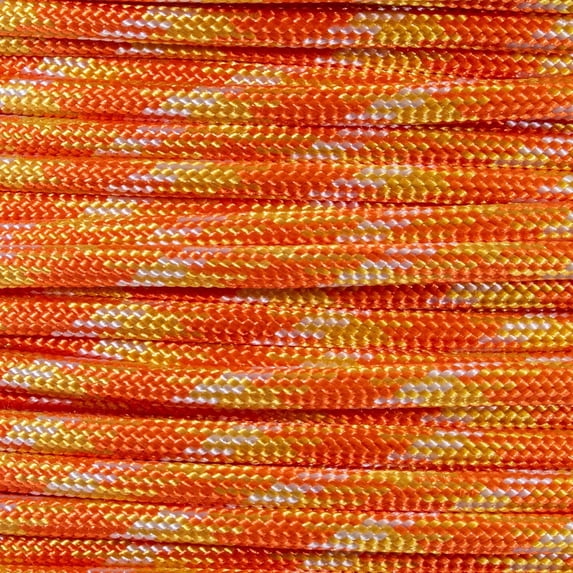 Paracord Planet 550 Paracord - Type III 7-Strand Nylon Parachute Cord - Halloween Themed Colors in Hanks & Spools