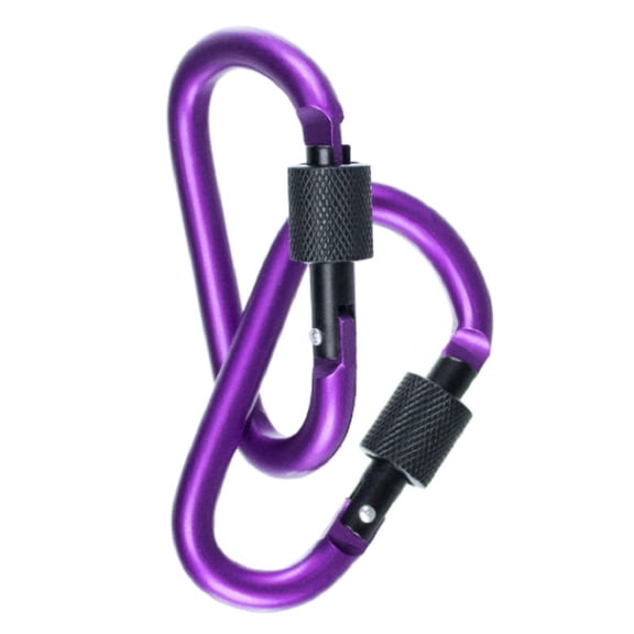 Paracord Planet Aluminum Locking Carabiner - 10 Pack