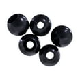 thumbnail image 1 of Paracord Planet Black Plastic Bungee Balls for Elastic Stretch Rope Bungee Cord or Shock Cord - Multiple Pack Options, 1 of 4
