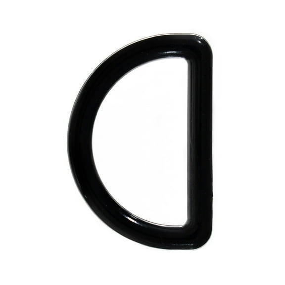 Paracord Planet Black Plastic D-Rings Multiple Sizes & Packs Lightweight All Purpose