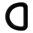 thumbnail image 1 of Paracord Planet Black Plastic D-Rings – Multiple Sizes & Packs – Lightweight – All Purpose, 1 of 5