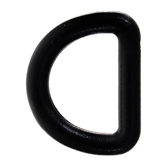 Paracord Planet Black Plastic D-Rings – Multiple Sizes & Packs – Lightweight – All Purpose