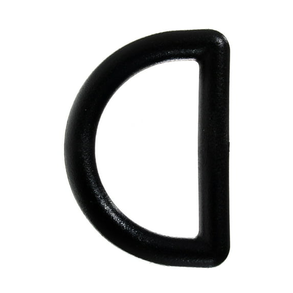 Paracord Planet Black Plastic D-Rings – Multiple Sizes & Packs – Lightweight – All Purpose