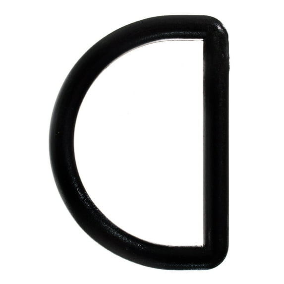 Paracord Planet Black Plastic D-Rings – Multiple Sizes & Packs – Lightweight – All Purpose