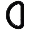 thumbnail image 1 of Paracord Planet Black Plastic D-Rings – Multiple Sizes & Packs – Lightweight – All Purpose, 1 of 5