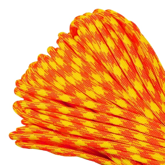 Paracord Planet Brand 550 lb Type III Commercial Grade Parachute Cord - Search and Rescue 25 Feet - USA Made