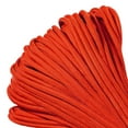 thumbnail image 1 of Paracord Planet Brand 550 lb Type III Commercial Grade Parachute Cord - Solar Orange 50 Feet - USA Made, 1 of 1
