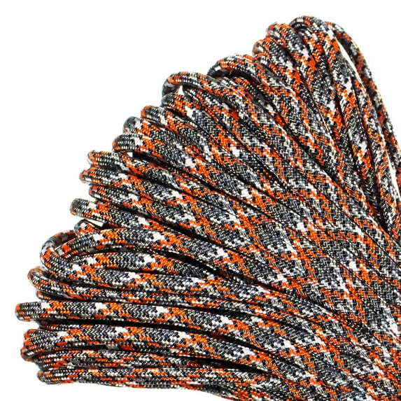 Paracord Planet Brand 550 lb Type III Commercial Grade Parachute Cord - Spy 25 Feet - USA Made