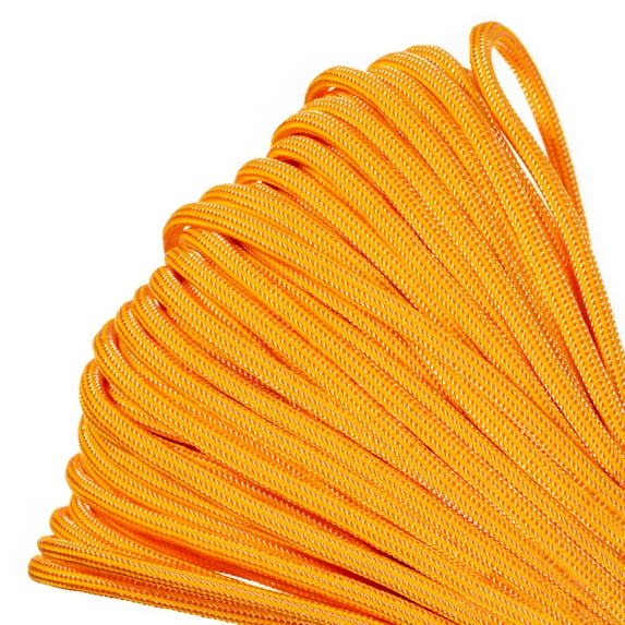 Paracord Planet Brand USA Made 550 lb Commercial Grade Type III Para Cord - Lemonade 100 Feet