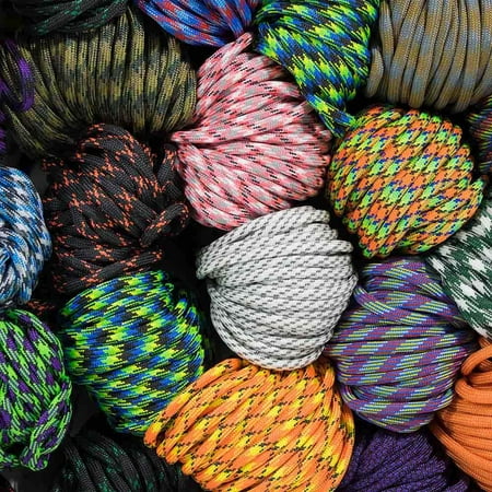Paracord Planet 5/32 in x 10 ft Random Colors Nylon Rope