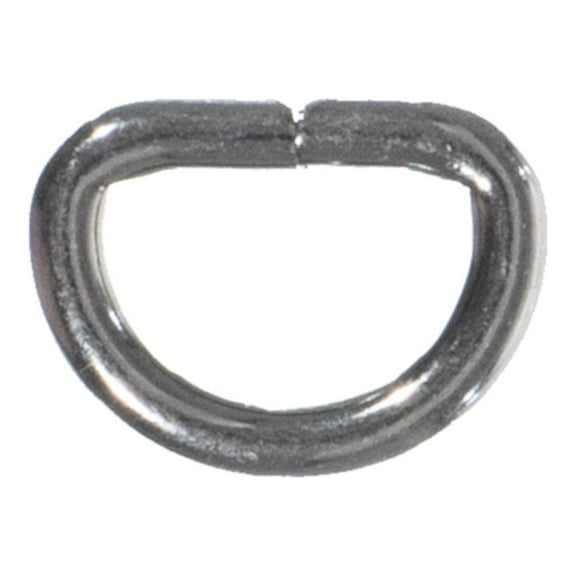 Paracord Planet D-Rings - Multiple Size Options - 1 Inch, 3/4 Inch, 1 1/4 Inch, 1/2 Inch - Choose From 5, 10, 25, 50, and 100 Piece Pack Sizes - Comes in Color Gunmetal