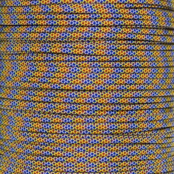 Paracord Planet Diamond Pattern Type III 550 Paracord - Vibrant Color Selection - Multiple Sizes Available