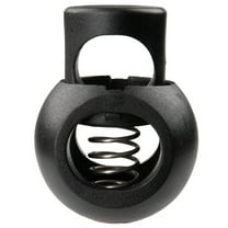 Paracord Planet Extra Large Spring-Loaded Plastic Cord Locks – Fits Up to 5/8 Bungee Cord, Utility Ropes, & Crafting Cords