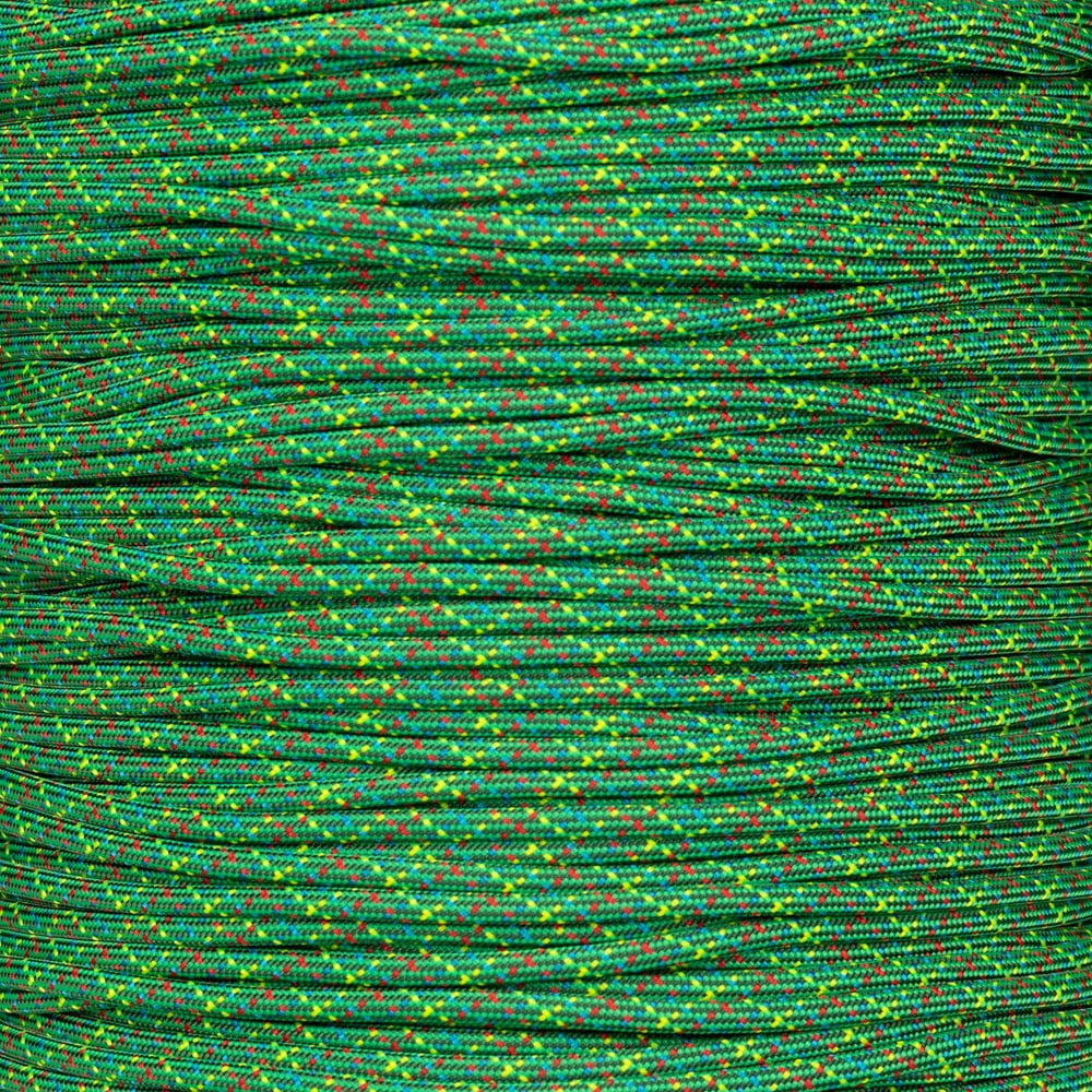 Paracord Planet Holiday Colors 550 Paracord – Great for DIY, Bracelets, and Lanyards – 15 Patterns to Choose From