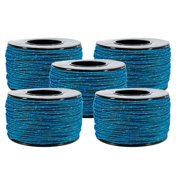 Paracord Planet Micro Cord - 125-Foot Spools Available in 46 Colors & 1, 2, or 5 Piece Packs - 1.18mm Diameter - 100 LB Minimum Break Strength - Multi-Purpose Paracord for Indoor & Outdoor Use