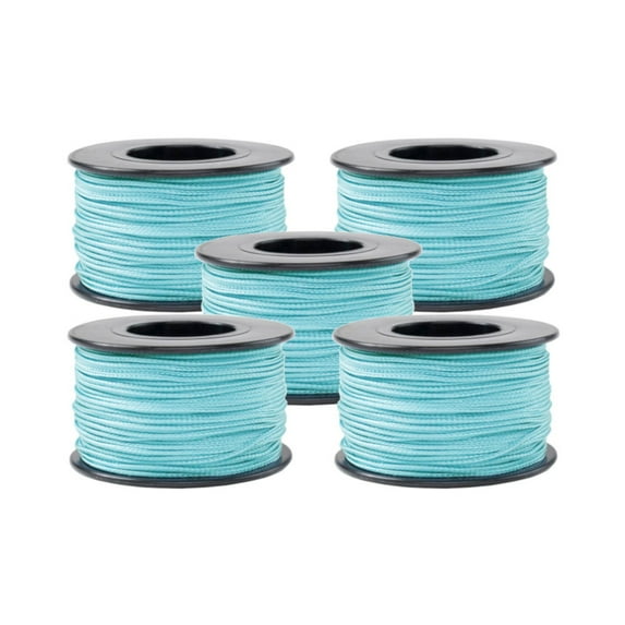 Paracord Planet Micro Cord - 125-Foot Spools Available in 46 Colors & 1, 2, or 5 Piece Packs - 1.18mm Diameter - 100 LB Minimum Break Strength - Multi-Purpose Paracord for Indoor & Outdoor Use