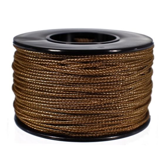Paracord Planet Micro Cord - 125-Foot Spools Available in 46 Colors & 1, 2, or 5 Piece Packs - 1.18mm Diameter - 100 LB Minimum Break Strength - Multi-Purpose Paracord for Indoor & Outdoor Use
