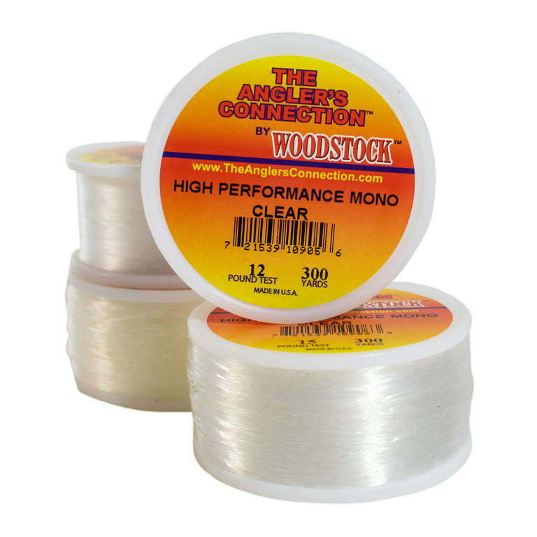 Paracord Planet Mono Filament Fishing Line – High Performance – 300 Yards –  Multiple Pound Tests – Fishing & Crafts