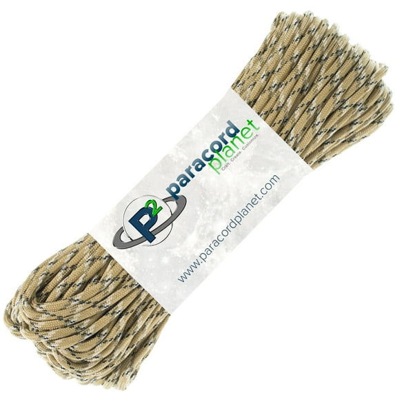 Paracord Planet Paracord 850 Lb Desert Camo Stronger Than 550 and 750 Made By USA Government Certified Contractor…