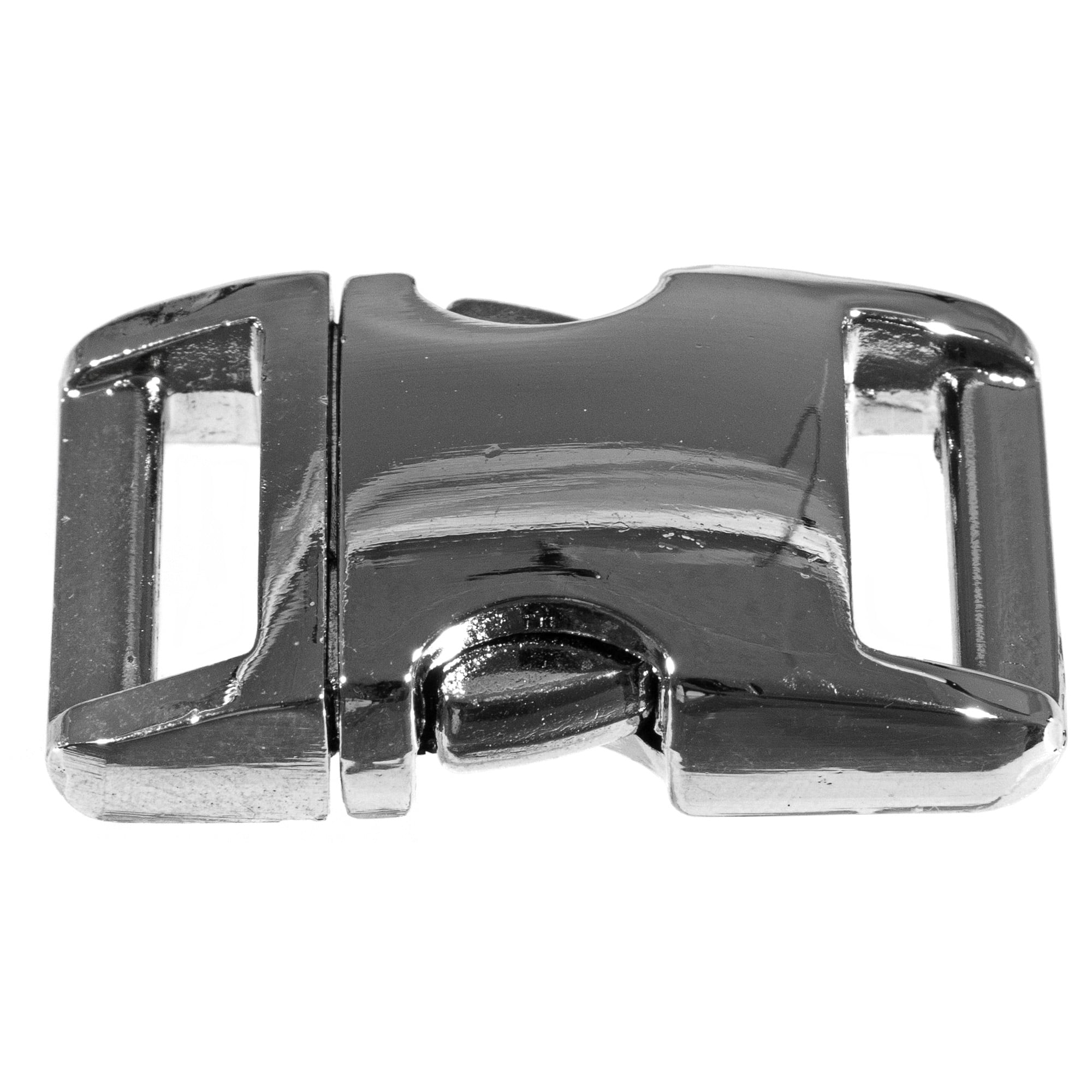 Paracord Planet Polished Metal Side Release Buckles Nickel