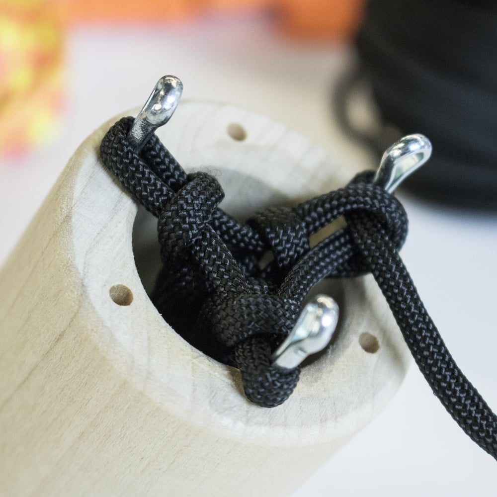Paracord Planet Removable 4-Pin, 6-Pin, and 8-Pin Polar Wooden Double-Sided Paracord Knitting Spools – Create Consistent Paracord Weaves – Perfect for Micro, Nano, Type II and Type III Paracord