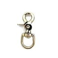 thumbnail image 1 of Paracord Planet Round Swivel Trigger Snap – Lobster Claw – Various Sizes – Nickel Finish – Multiple Crafting Projects, 1 of 6