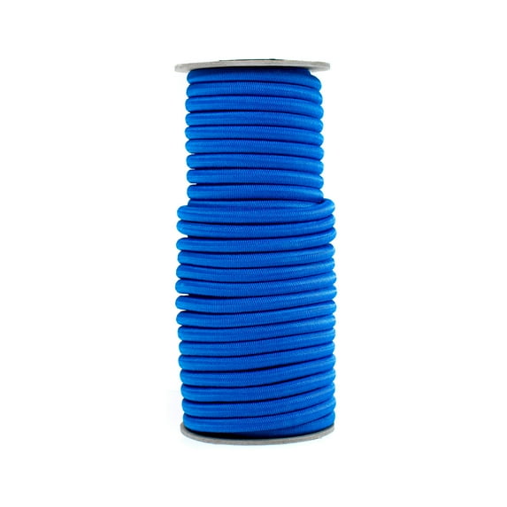 Paracord Planet Shock Cord Spools - 50 Ft Lengths of 1/4 Inch Bungee Cord - Multiple Colors and Pack Sizes