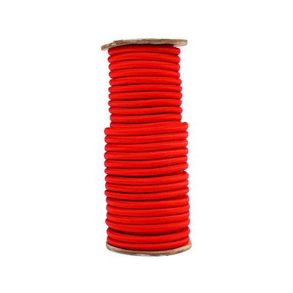 Paracord Planet Shock Cord Spools - 50 Ft Lengths of 1/4 Inch Bungee Cord - Multiple Colors and Pack Sizes
